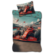KORREKT WEB Forma 1 Race ágyneműhuzat 140×200cm, 70×90 cm lakástextília