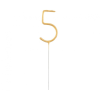 KORREKT WEB Gold, Arany 5-ös csillagszóró 17 cm