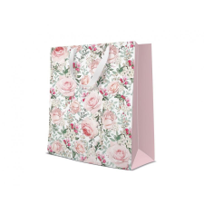KORREKT WEB Gorgeous Roses, Rózsa papír ajándéktasak 26,5x33,5x13 cm party kellék