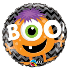 KORREKT WEB Halloween BOO! Monster fólia lufi 46 cm party kellék