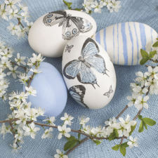 KORREKT WEB Húsvét Decoupage Eggs szalvéta 20 db-os 33x33 cm papírárú, csomagoló és tárolóeszköz