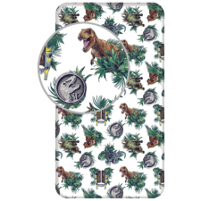 KORREKT WEB Jurassic World Dino Kingdom gumis lepedő 90x200 cm lakástextília