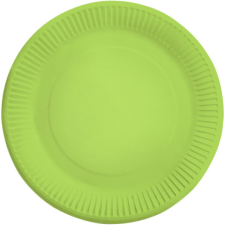 KORREKT WEB Kiwi, Zöld papírtányér 8 db-os 23 cm party kellék
