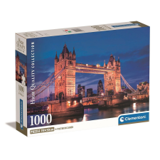 KORREKT WEB London Tower Bridge 1000 db-os puzzle Clementoni puzzle, kirakós