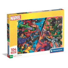 KORREKT WEB Marvel VS Villains 104 db-os puzzle Clementoni puzzle, kirakós