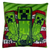 KORREKT WEB Minecraft Creeper párna, díszpárna 38x38 cm
