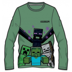 KORREKT WEB Minecraft gyerek hosszú ujjú póló, felső 10 év