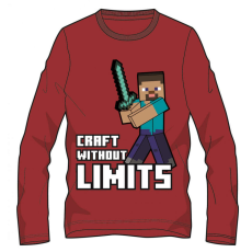 KORREKT WEB Minecraft gyerek hosszú ujjú póló, felső 6 év