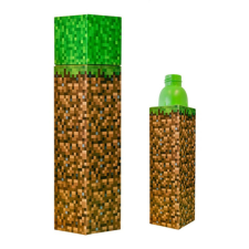 KORREKT WEB Minecraft műanyag kulacs, sportpalack 650 ml kulacs, kulacstartó