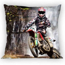 KORREKT WEB Motokrossz párnahuzat 40*40 cm lakástextília