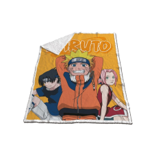 KORREKT WEB Naruto Friends sherpa takaró 120x150cm lakástextília