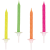 KORREKT WEB Neon Happy Birthday tortagyertya, gyertya szett 10 db-os