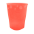 KORREKT WEB Orange Fluorescent, Narancssárga pohár, műanyag 250 ml