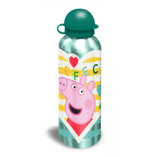 KORREKT WEB Peppa malac alumínium kulacs 500 ml kulacs, kulacstartó