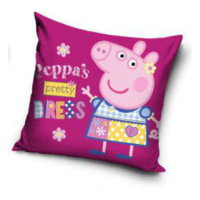 KORREKT WEB Peppa malac Pretty párna, díszpárna 40x40 cm lakástextília