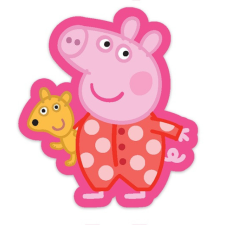 KORREKT WEB Peppa malac Sleep formapárna, díszpárna lakástextília