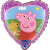 KORREKT WEB Peppa malac Teddy fólia lufi 46 cm