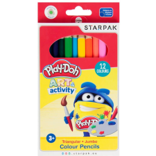 KORREKT WEB Play-Doh Jumbo háromszögletű színes ceruza 12 db-os színes ceruza