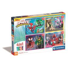 KORREKT WEB Pókember Spidey 4 az 1-ben puzzle Clementoni puzzle, kirakós