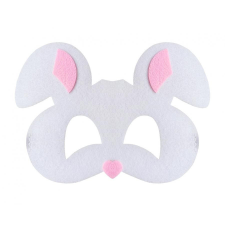 KORREKT WEB Rabbit, Nyuszi filc maszk 18,5 cm party kellék