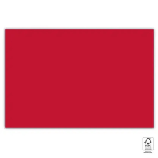 KORREKT WEB Red Unicolour, Piros papír asztalterítő 120x180 cm FSC party kellék