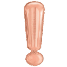 KORREKT WEB Rose Gold ! betű fólia lufi, 103 cm party kellék