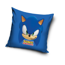 KORREKT WEB Sonic a sündisznó Blue Blur párnahuzat 40x40 cm Velúr lakástextília