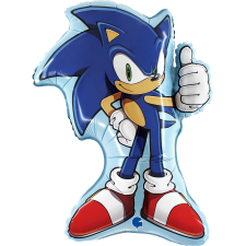 KORREKT WEB Sonic a sündisznó Larrikin fólia lufi 71 cm party kellék