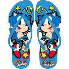 KORREKT WEB Sonic a sündisznó Sprinters gyerek papucs, Flip-Flop 25/26 gyerek papucs, mamusz