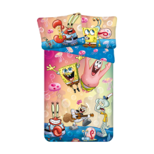 KORREKT WEB SpongyaBob Party ágyneműhuzat 140×200cm, 70×90 cm microfibre lakástextília