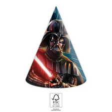 KORREKT WEB Star Wars Galaxy Parti kalap, csákó 6 db-os FSC party kellék