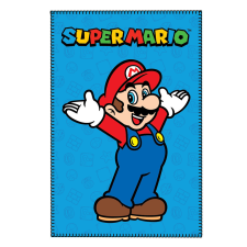 KORREKT WEB Super Mario Happy polár takaró - 100 x 150 cm lakástextília