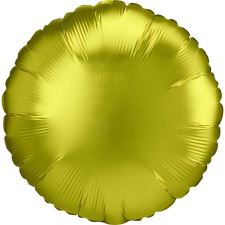 KORREKT WEB Szatén Lemon kör fólia lufi 43 cm party kellék