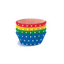 KORREKT WEB Színes Dots mini muffin papír 40 db-os party kellék