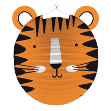 KORREKT WEB Tigris lampion 25 cm party kellék