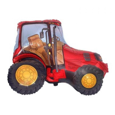 KORREKT WEB Tractor Red, Traktor fólia lufi 36 cm (WP) party kellék