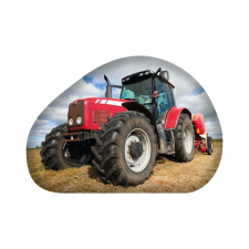 KORREKT WEB Traktor Red formapárna, díszpárna 40x29 cm lakástextília