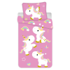 KORREKT WEB Unikornis Fun ágyneműhuzat 135×200 cm, 80×80 cm