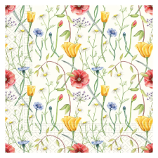 KORREKT WEB Virágos Wild szalvéta 20 db-os 33x33 cm party kellék