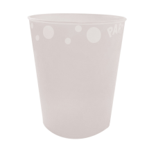 KORREKT WEB White, Fehér pohár, műanyag 250 ml babaétkészlet