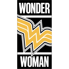 KORREKT WEB Wonder Woman fürdőlepedő, strand törölköző 70x140cm (Fast Dry) lakástextília
