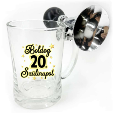  Korsó 600ml, Boldog 20. Szülinapot VDK003 ajándéktárgy