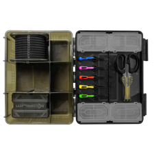  Korum Tackle Blox - Fully Loaded szerelékes doboz készlet 25x19,6x9,1cm (K0290081) horgászkiegészítő