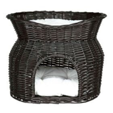  KOSÁR 2SZINTES FEKHELLYEL 54 × 43 × 37 cm Trixie 2872 szállítóbox, fekhely macskáknak