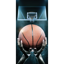  Kosárlabda Backboard fürdőlepedő, strand törölköző 70x140cm lakástextília
