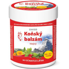 Koňský balzám SWISS SWISS melegítő hatású lóbalzsam 250 + 50 ml testápoló