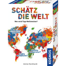 Kosmos Schätz die Welt 45 perc Társasjáték Oktató társasjáték