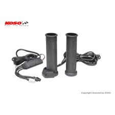 Koso Apollo-X Fűthető Markolatok hüvelykujj fűtéssel ATV/Hómobile 22mm+22mm markolatfűtés