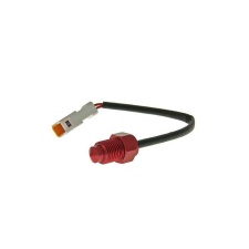 Koso Hőfokmérő szenzor Koso 0-250°C - M10xP1.00 adapter - fehér csatlakozó egyéb motorkerékpár alkatrész