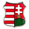  Kossuth címer műgyantás embléma (matrica) F&F